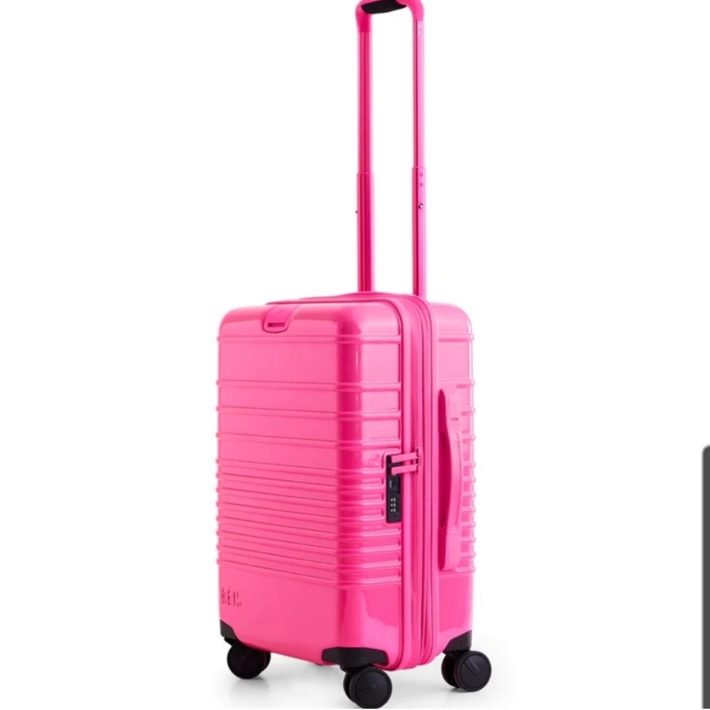 Barbie BEIS Carry On + Barbie BEIS luggage tag